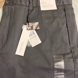 Calvin Klein Men's Gray Pants